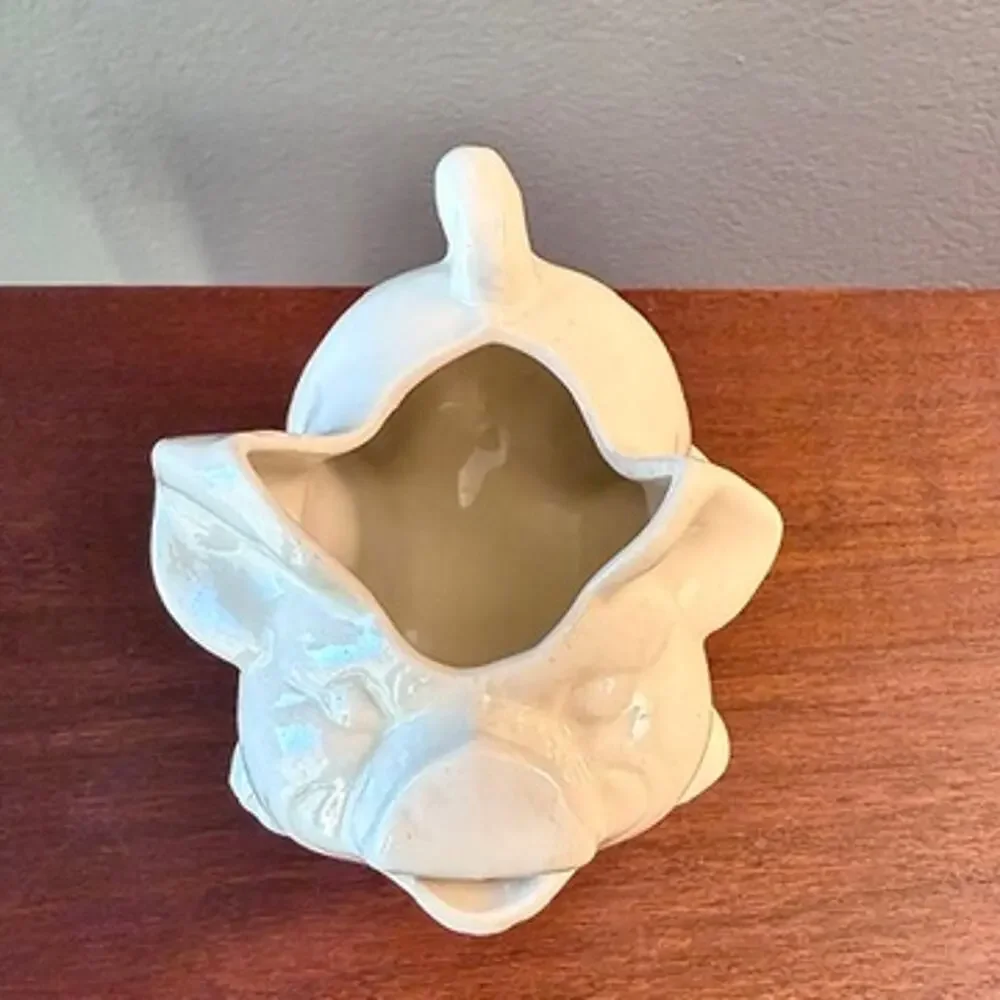 Copied - Shawnee Ceramic Pig Creamer White